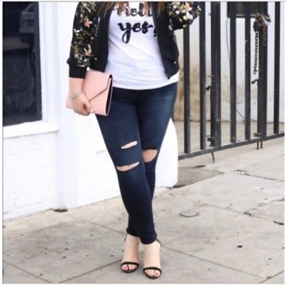 Good American Good Legs High Rise Skinny Jeans